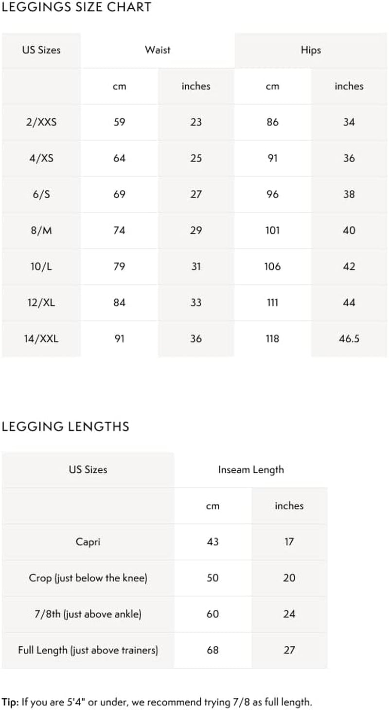 Women'S Power Workout Leggings/Black