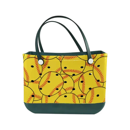 Rubber Beach Bag Waterproof Sandproof 2022 Summer Outdoor Tote Bag Portable Travel Storage Bags Sports Handbag Organization Box