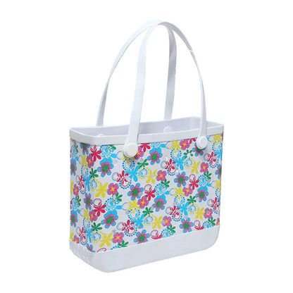 Rubber Beach Bag Waterproof Sandproof 2022 Summer Outdoor Tote Bag Portable Travel Storage Bags Sports Handbag Organization Box