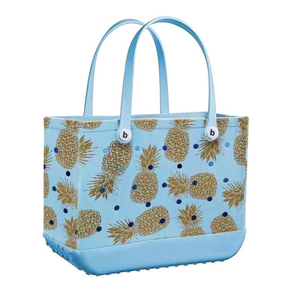 Rubber Beach Bag Waterproof Sandproof 2022 Summer Outdoor Tote Bag Portable Travel Storage Bags Sports Handbag Organization Box